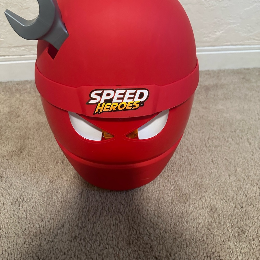 Red Speed Heroes Helmet